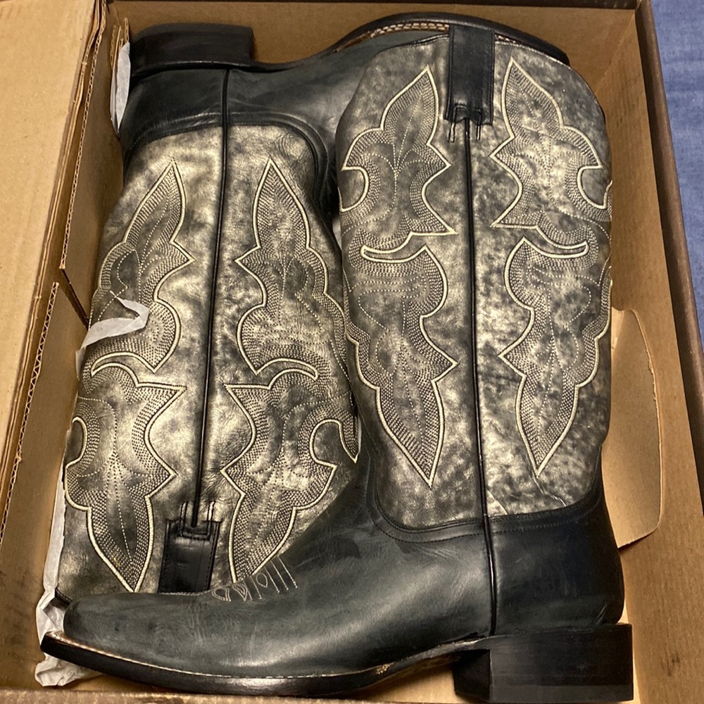 Stetson black boots new